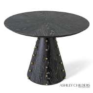 Picture of SPHERES CENTER TABLE-EBONY CERUSED OAK