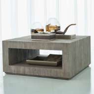 Picture of DRIFTWOOD SQUARE COFFEE TABLE-GREY