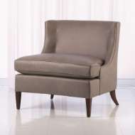 Picture of SEVERN LOUNGE CHAIR-GREY LEATHER