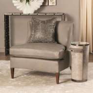 Picture of SEVERN LOUNGE CHAIR-GREY LEATHER