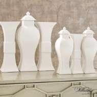 Picture of GARNITURE VASE-MATTE WHITE