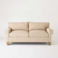 Picture of SQUARE ARM SOFA-NATURAL