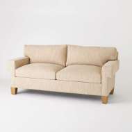 Picture of SQUARE ARM SOFA-NATURAL