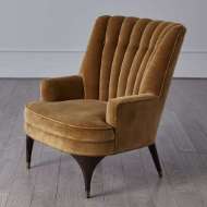 Picture of DUNCAN CHAIR-TOAST VELVET