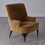 Picture of DUNCAN CHAIR-TOAST VELVET