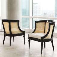 Picture of CANE CHAIR-BLACK