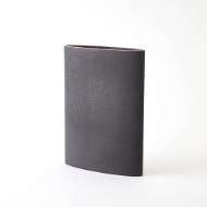 Picture of TUBA VASES-BLACK W/GOLD RIM