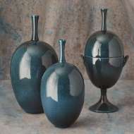 Picture of OVOID VASE-CELESTIAL