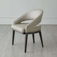 Picture of ALCOTT DINING CHAIR-GREY LEATHER