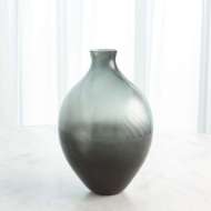 Picture of AMPHORA GLASS VASES-GREY