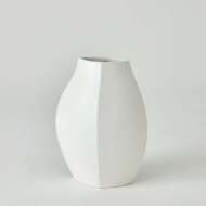 Picture of WEDGE VASES-WHITE