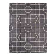 Picture of GATE RUGS-INDIGO/CHARCOAL