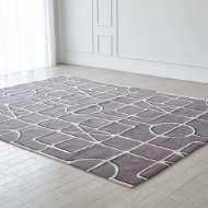 Picture of GATE RUGS-INDIGO/CHARCOAL