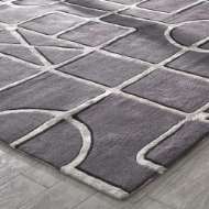 Picture of GATE RUGS-INDIGO/CHARCOAL