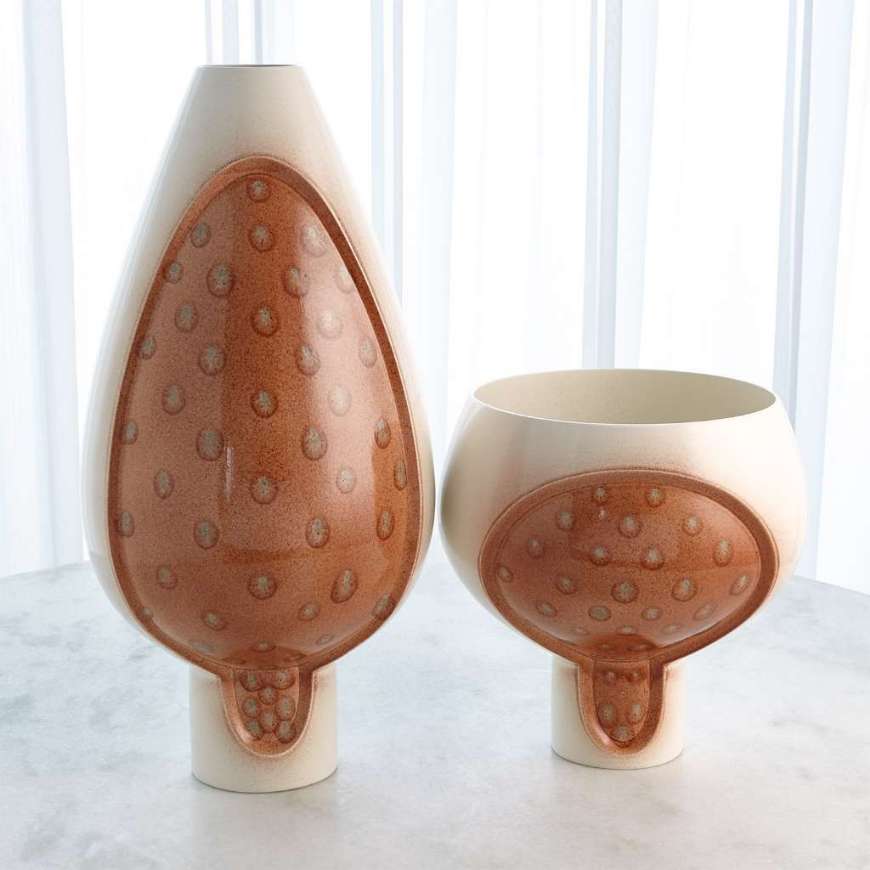 Picture of TWO TONE POD VASE-SUNSET