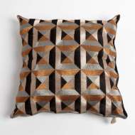 Picture of TRIANGLE MARQUETRY PILLOW