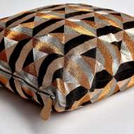 Picture of TRIANGLE MARQUETRY PILLOW