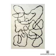 Picture of SQUIGGLE RUG-IVORY/BLACK