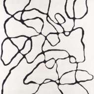 Picture of SQUIGGLE RUG-IVORY/BLACK