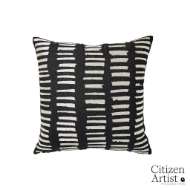 Picture of I SEE YOU HEAR PILLOW-BLACK/BEIGE