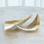 Picture of CROSSHATCH BOWLS-BRASS