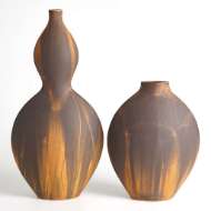 Picture of HELIOS VASES-WASHED TERRACOTTA