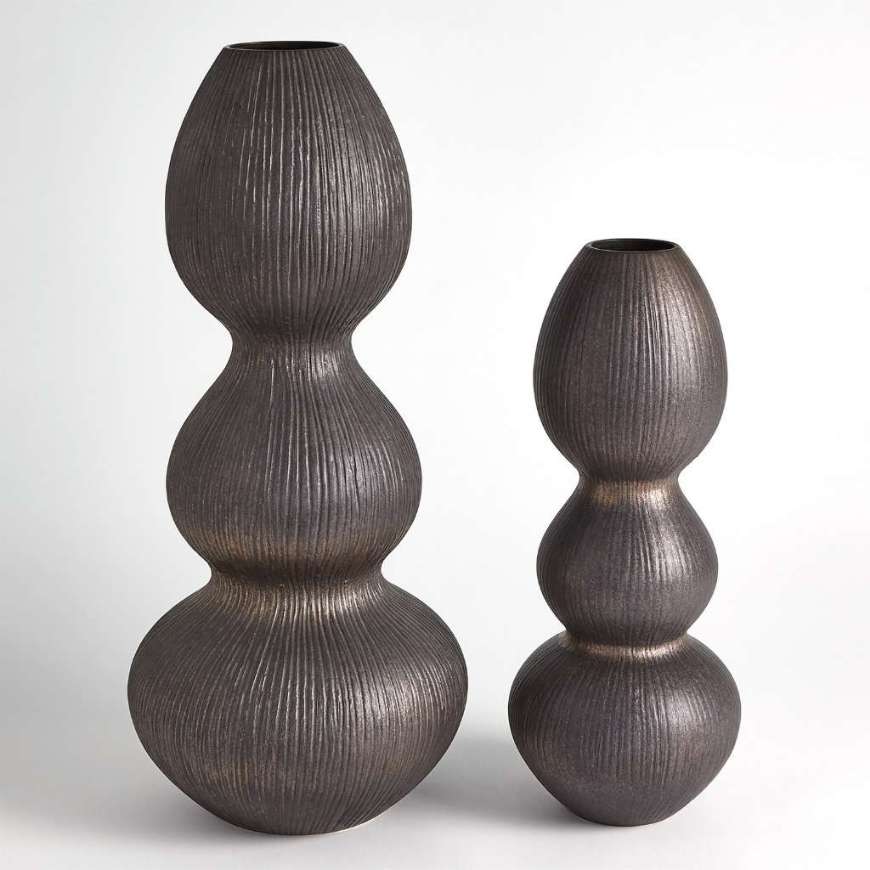 Picture of TORCH VASES-BRONZE