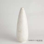 Picture of BUBBLE PEAR SHAPE VASE-IVORY