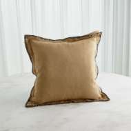 Picture of STITCHED PILLOW-GOLD