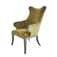 Picture of EVELYN CHAIR-MOSS VELVET