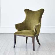 Picture of EVELYN CHAIR-MOSS VELVET