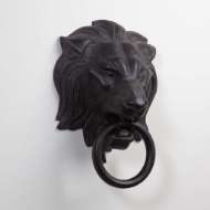 Picture of LION HEAD DOOR KNOCKER-BRONZE