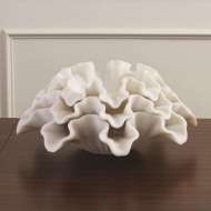 Picture of RUFFLE BOWL-WHITE