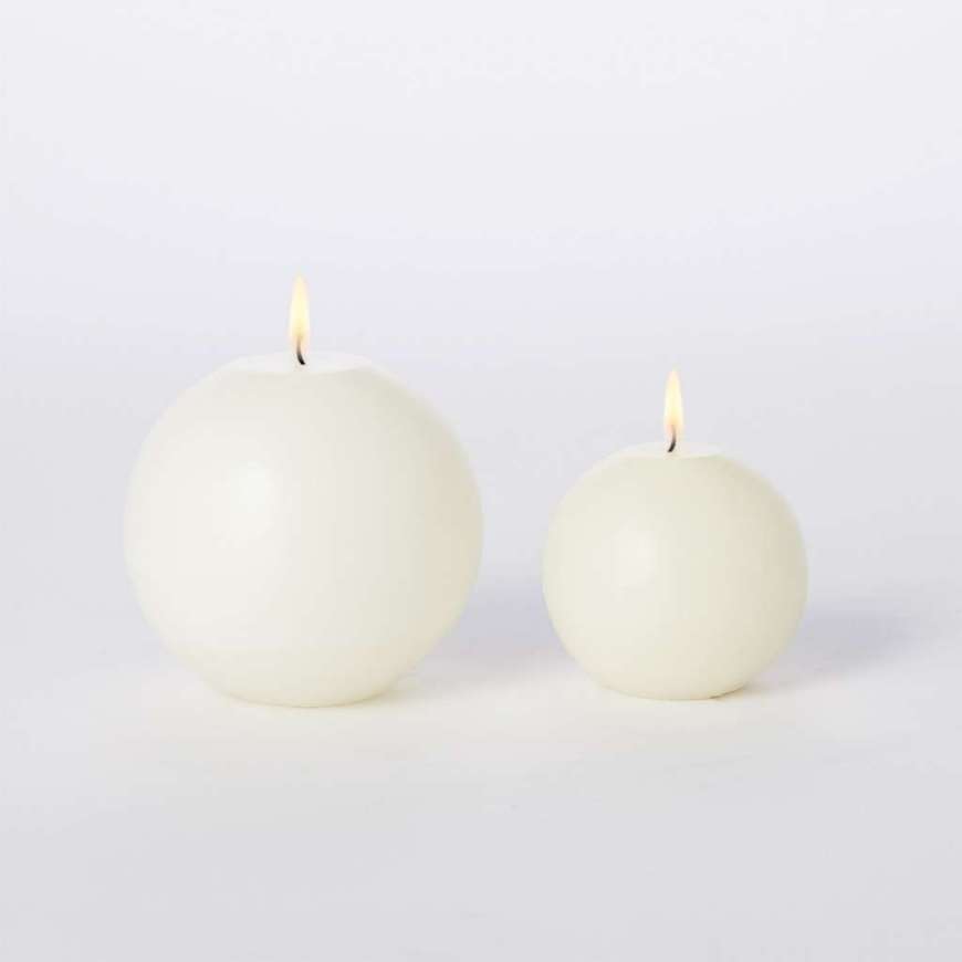 Picture of BALL CANDLE - UNSCENTED