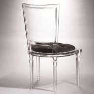 Picture of MARILYN ACRYLIC SIDE CHAIR-PEWTER-GREY