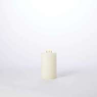 Picture of 3 WICK PILLAR CANDLE-UNSCENTED-5"