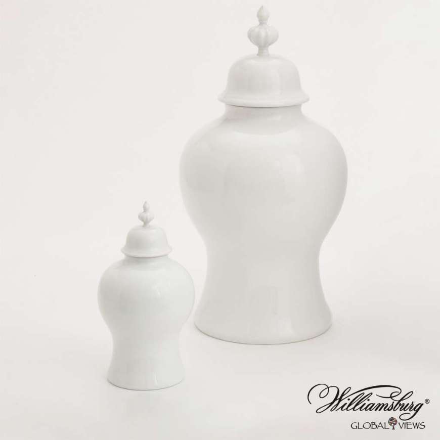 Picture of BEAUFORT GINGER JAR-WHITE