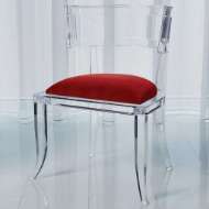 Picture of KLISMOS ACRYLIC CHAIR-RED PEPPER