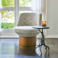 Picture of BRADO ROUND SWIVEL CHAIR-STONE