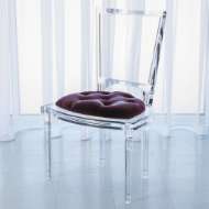 Picture of MARILYN ACRYLIC SIDE CHAIR-SULTANA-LAVENDER