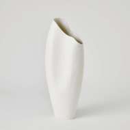 Picture of HORN VASE-MATTE WHITE