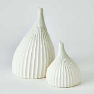 Picture of DEWDROP VASES-WHITE