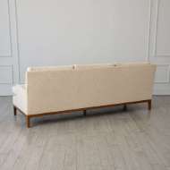 Picture of LAGUNA SOFA-NATURAL WOOD-MUSLIN