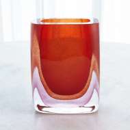 Picture of BOREALIS VASE-BURGUNDY