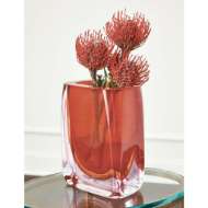 Picture of BOREALIS VASE-BURGUNDY