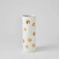 Picture of DIMPLES VASE-WHITE