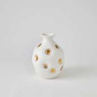 Picture of DIMPLES VASE-WHITE