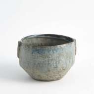 Picture of PINCH POT PLANTER-REACTIVE SEAFOAM