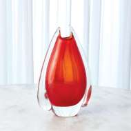 Picture of FIN VASE-CINNABAR