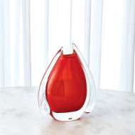 Picture of FIN VASE-CINNABAR